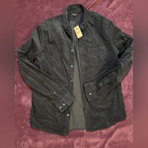 Express Men's Cordoroy Button-Up Shirt